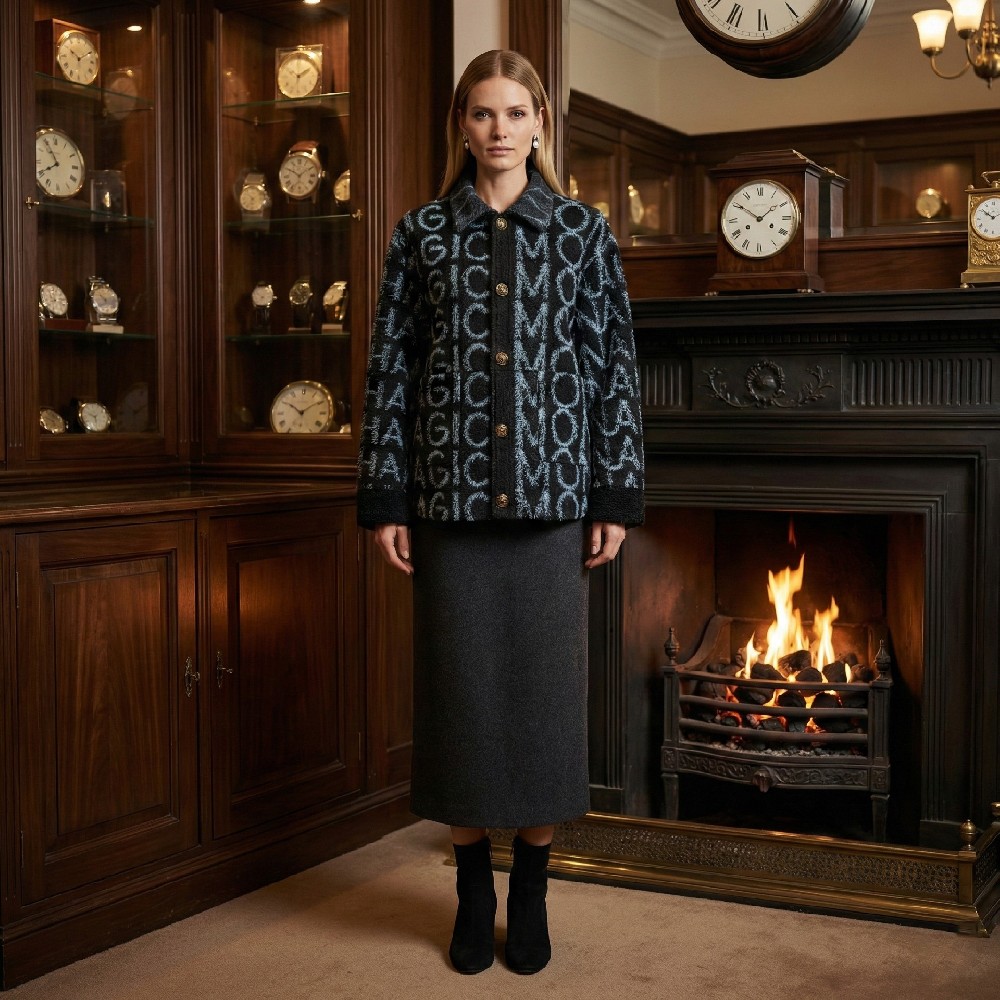 魔力温感字母夹克 无胶针刺复合技术 YX949